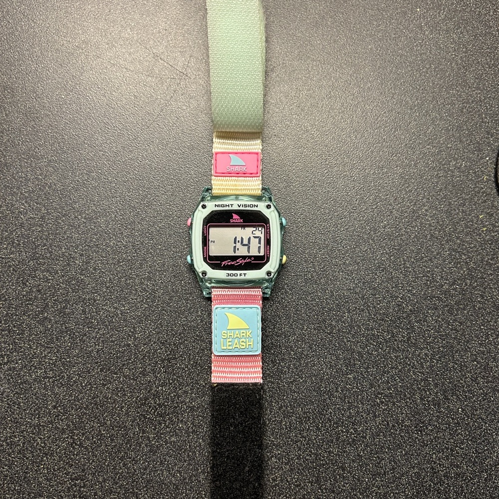 Caroline Marks Clear Blue Sky Freestyle Watch